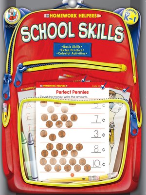 cover image of School Skills, Grades PK--1